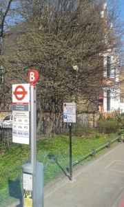 Public transport in London, UK: Buses from New Cross Fire Station 